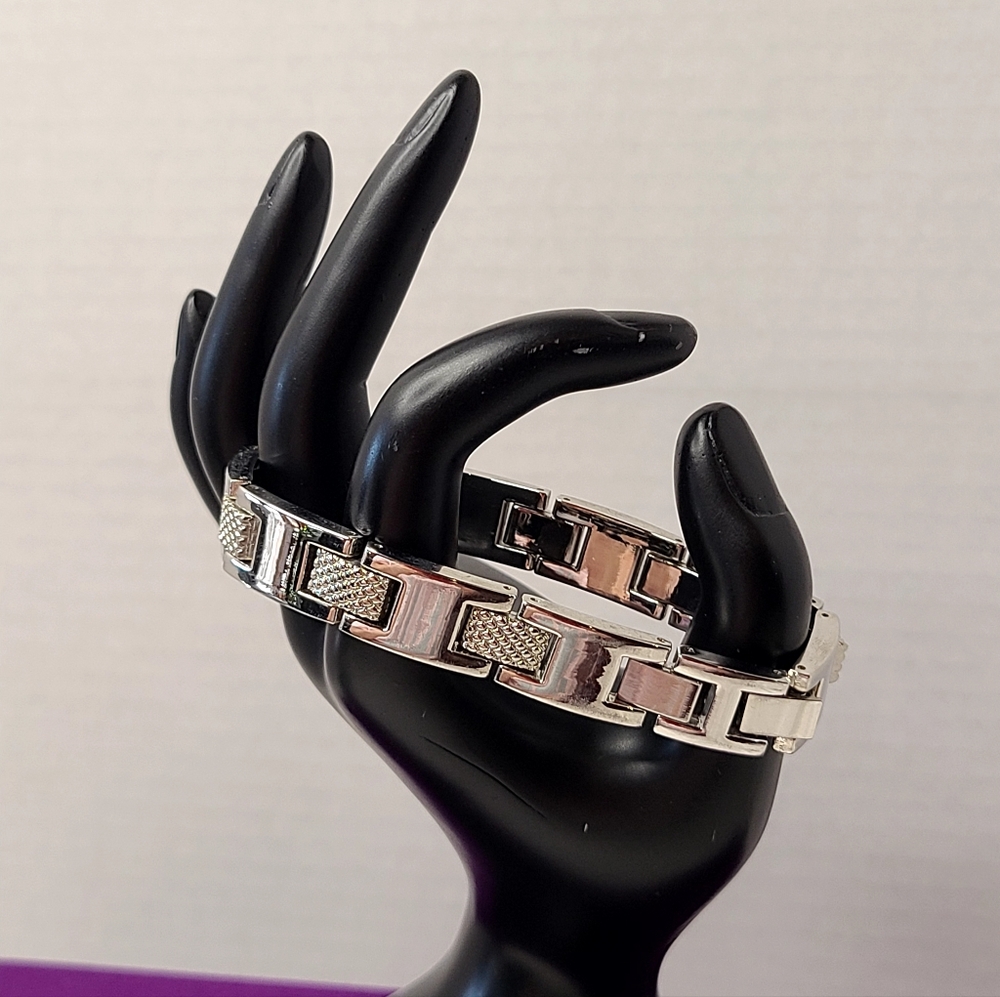 Mens Stainless Steel Link Bracelet